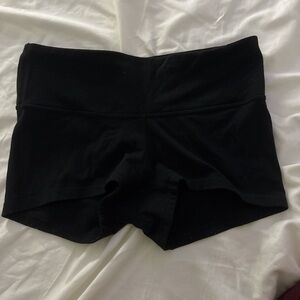 lululemon athletica Black Bike Shorts